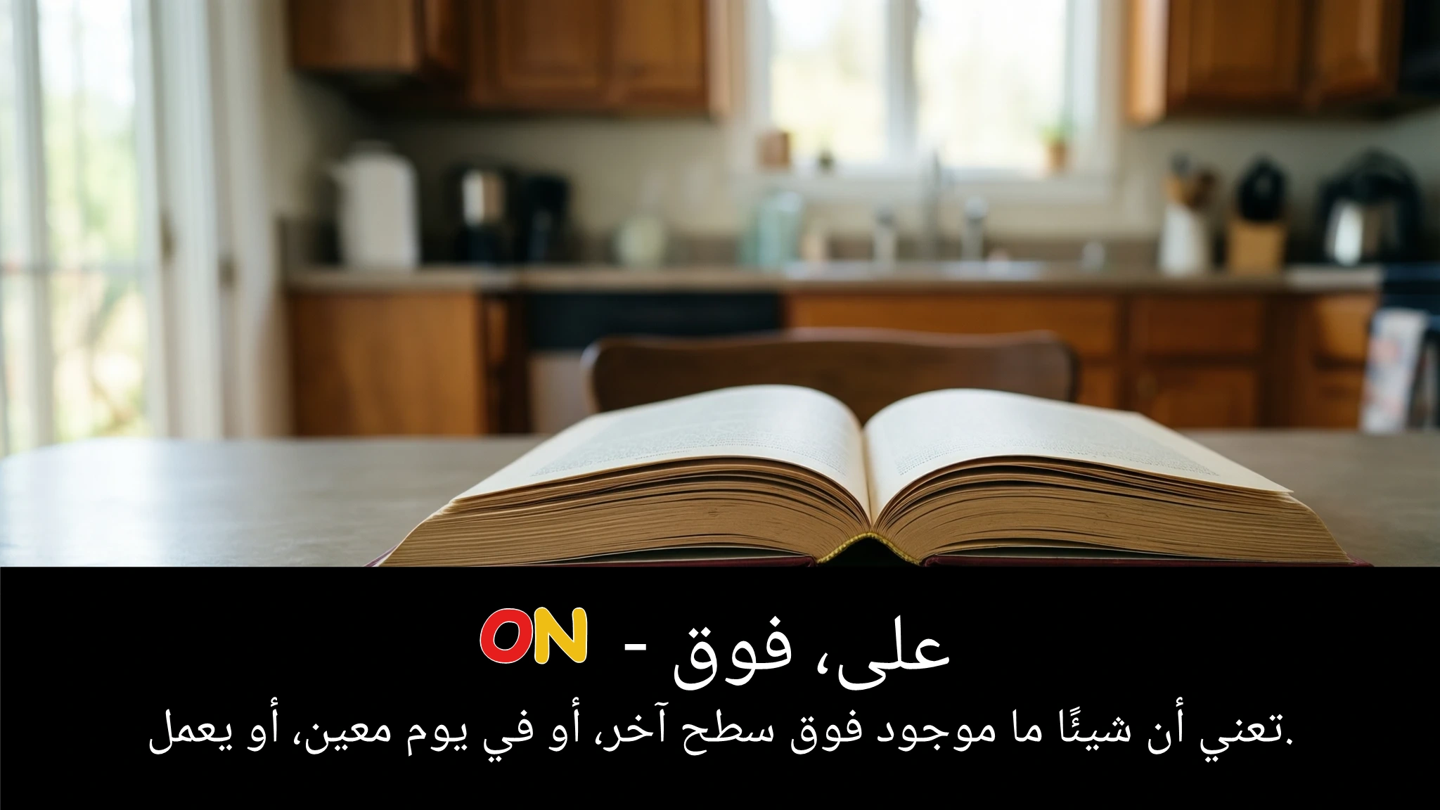 Arabic Illustration for on